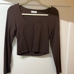 aritzia long sleeve top
